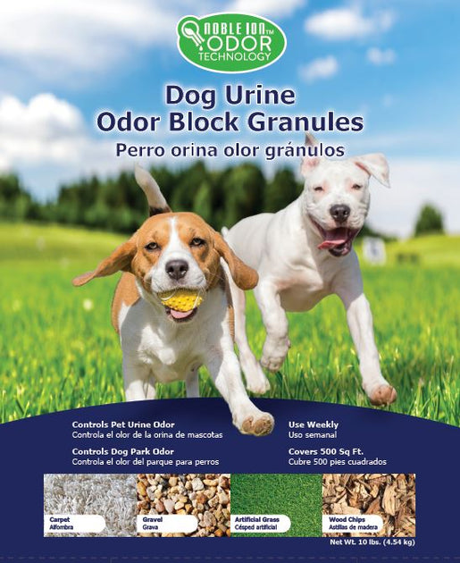 Noble Ion® Dog Park Odor Block Granules Noble Ion® Odor Experts
